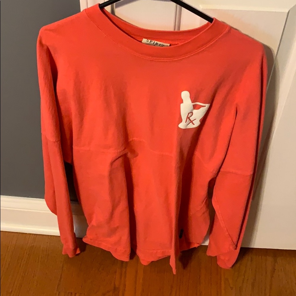 Coral Ole Miss Pharmacy Spirit tee